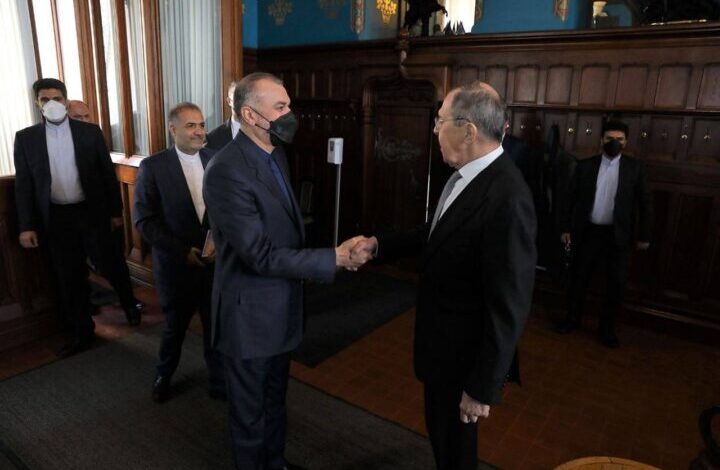 لافروف أمير عبد اللهيان