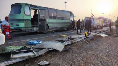 حادث في مطار الإمام الخميني