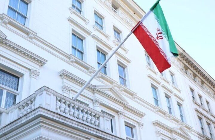 هجوم على سفارة إيرانية