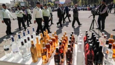 التسمم الكحولي في إيران