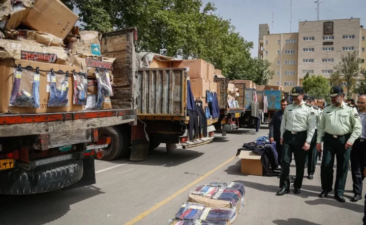 تهريب الألبسة في إيران