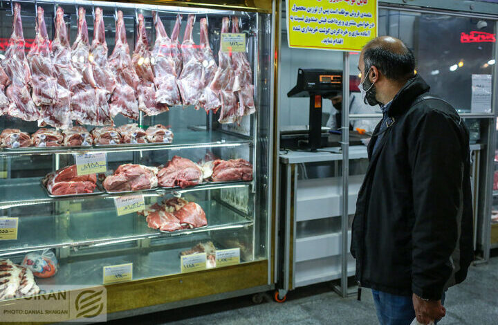 تضخم اللحوم في إيران