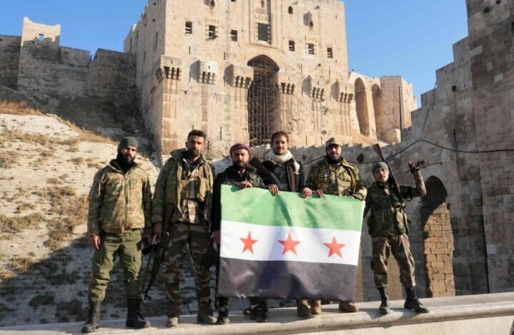 احتلال حلب وأدلب سوريا