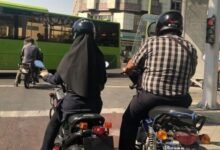 قيادة الدراجات النارية إيران