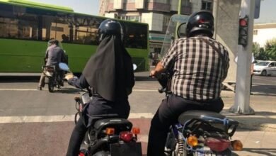 قيادة الدراجات النارية إيران