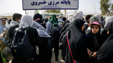 الزوار الإيرانيون زيارة الأربعين