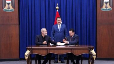تهديدات العراق وزيارة لاريجاني
