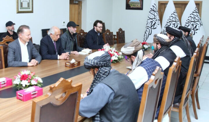 خليل زاد في أفغانستان