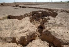 الانخساف الأرضي في كردستان إيران