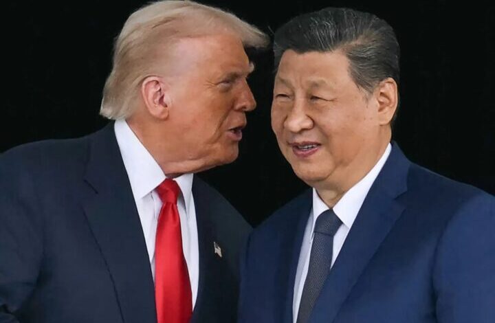 ترامب وشي جين بينغ الصين أميركا