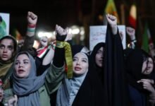 الحضور الشعبي الإيراني الميدان