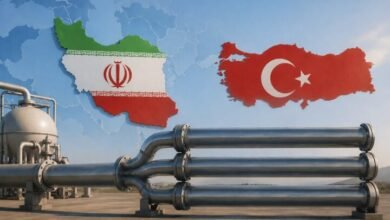 صادرات الغاز الإيراني تركيا