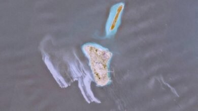 تسرب نفطي جزيرة خرج