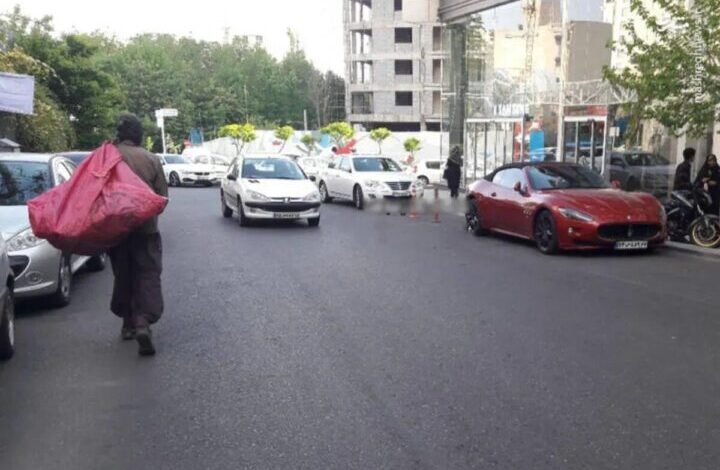 الفجوة الأغنياء والفقراء إيران