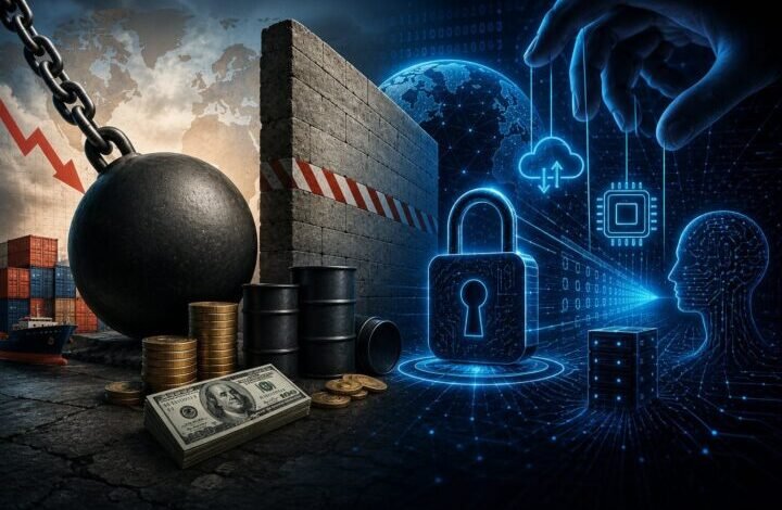العقوبات التكنولوجية والتقليدية