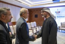 الرئيس الإيراني والإماراتي بريكس