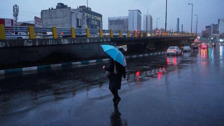 الأمطار في إيران