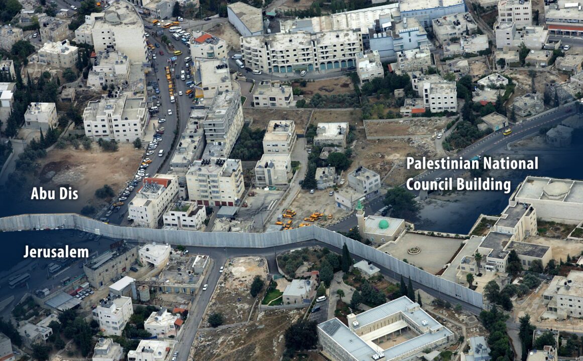 граница израиль палестина
