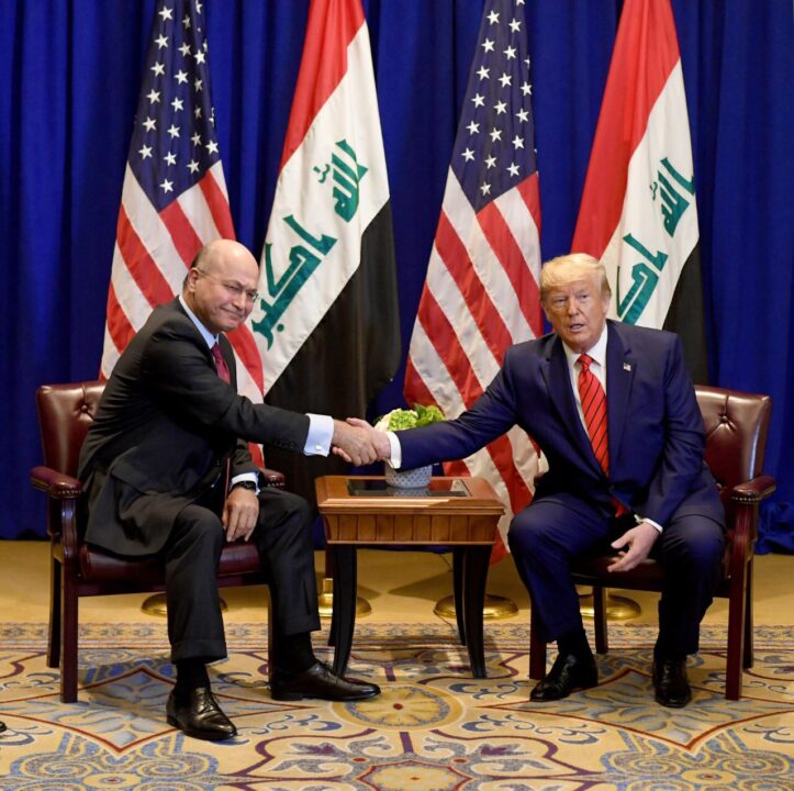 رئیس جمهور عراق در دیدار با «دونالد ترامپ»: باید به حفظ آرامش در ...