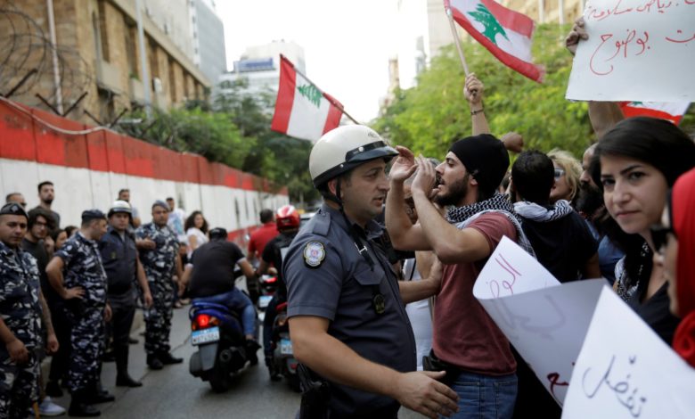 تظاهرات لبنان