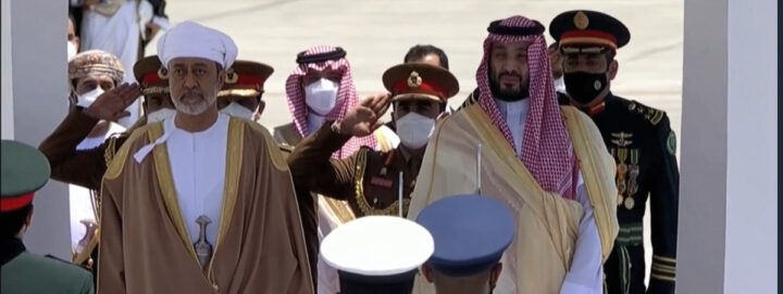 سلطان عمان در عربستان