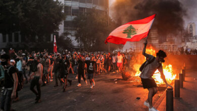 اعتراض در لبنان
