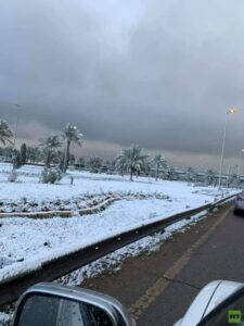 برف در عراق
