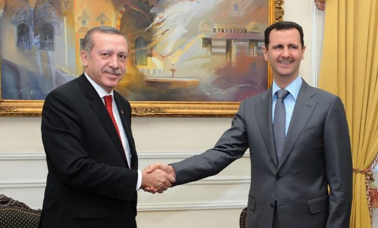 اردوغان و اسد
