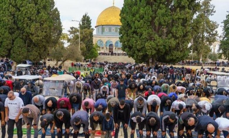 نماز جمعه مسجد الاقصی