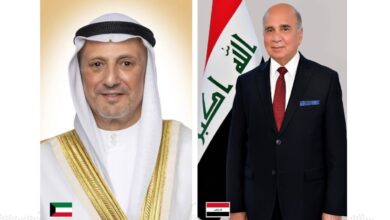 وزرای خارجه عراق و کویت