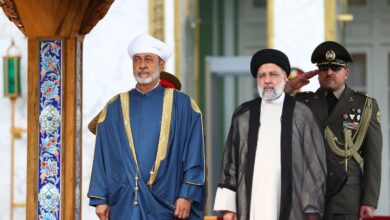 رئیس جمهور ایران و سلطان عمان
