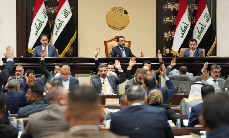 جلسه مجلس عراق برای تصویب بودجه