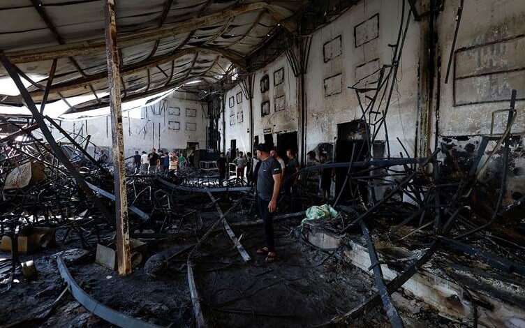آتش سوزی در عراق