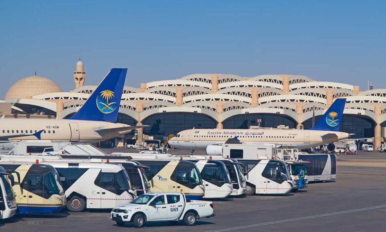 فرودگاه عربستان