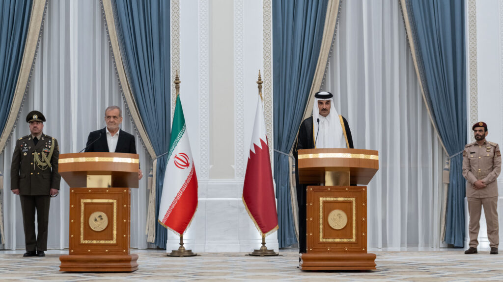 تمیم بن حمد و پزشکیان