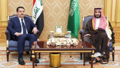 نخست وزیر عراق و ولیعهد عربستان