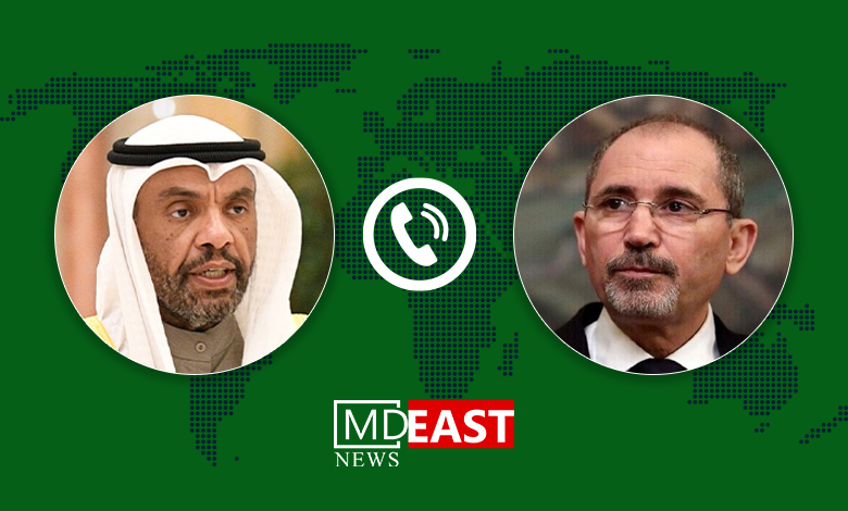 وزرای خارجه اردن و کویت