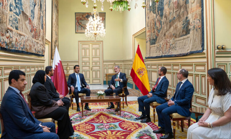 اسپانیا و قطر