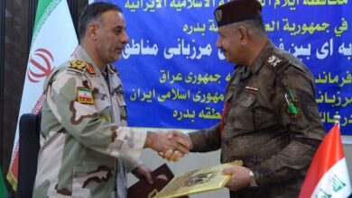 عراق و ایران فرماندهان مرزبانی