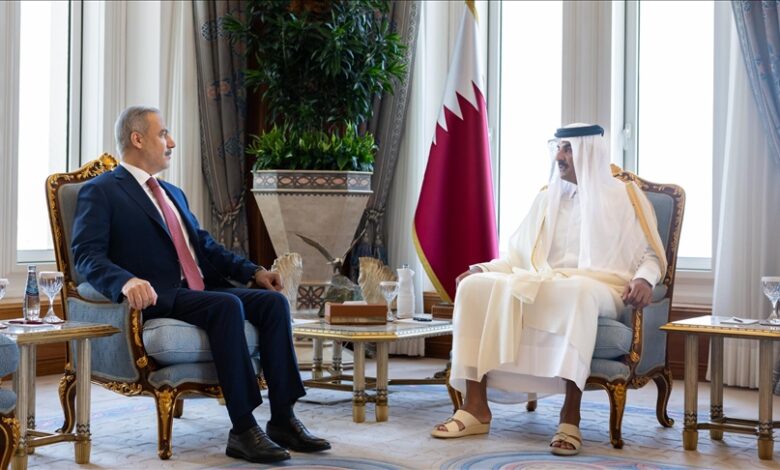 امیر قطر و فیدان