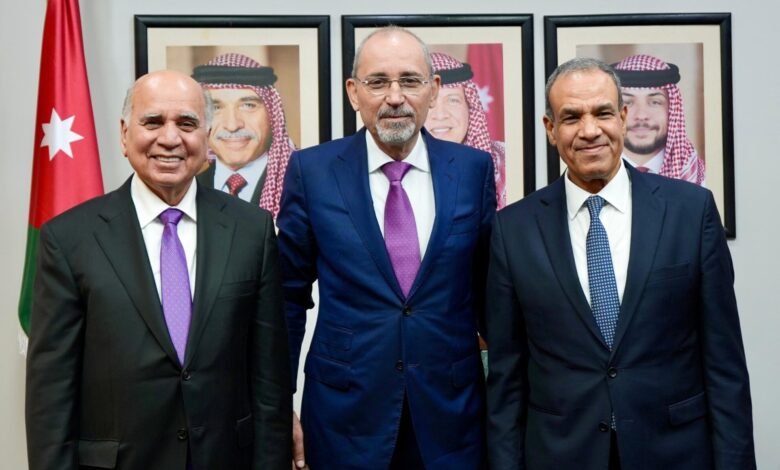 وزرای خارجه عراق، اردن و مصر