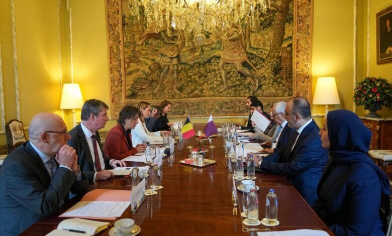 قطر و بلژیک