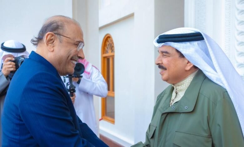 حمد بن عیسی و زرداری