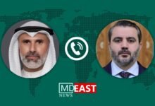 وزرای خارجه سوریه و کویت