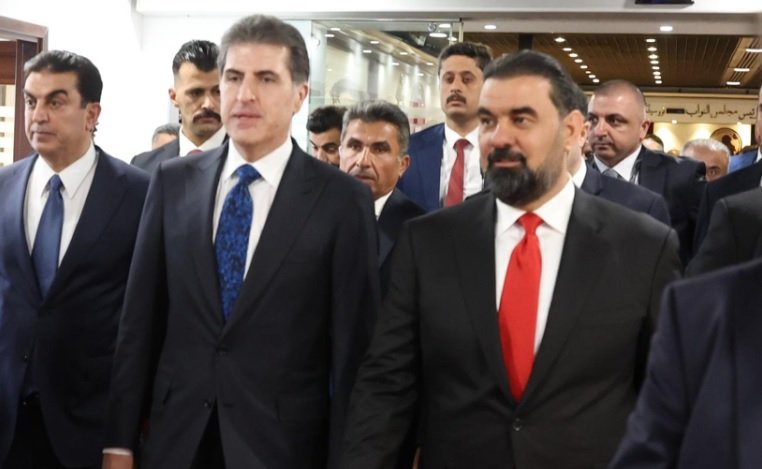 نچیروان بارزانی در پارلمان عراق