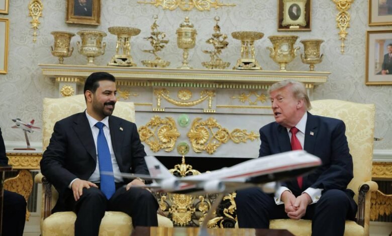 نخست وزیر عراق و رئیس جمهور امریکا