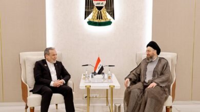 رهبر جریان حکمت ملی عراق و وزیر خارجه ایران