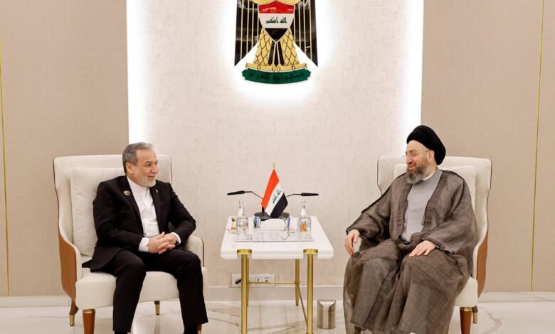 رهبر جریان حکمت ملی عراق و وزیر خارجه ایران